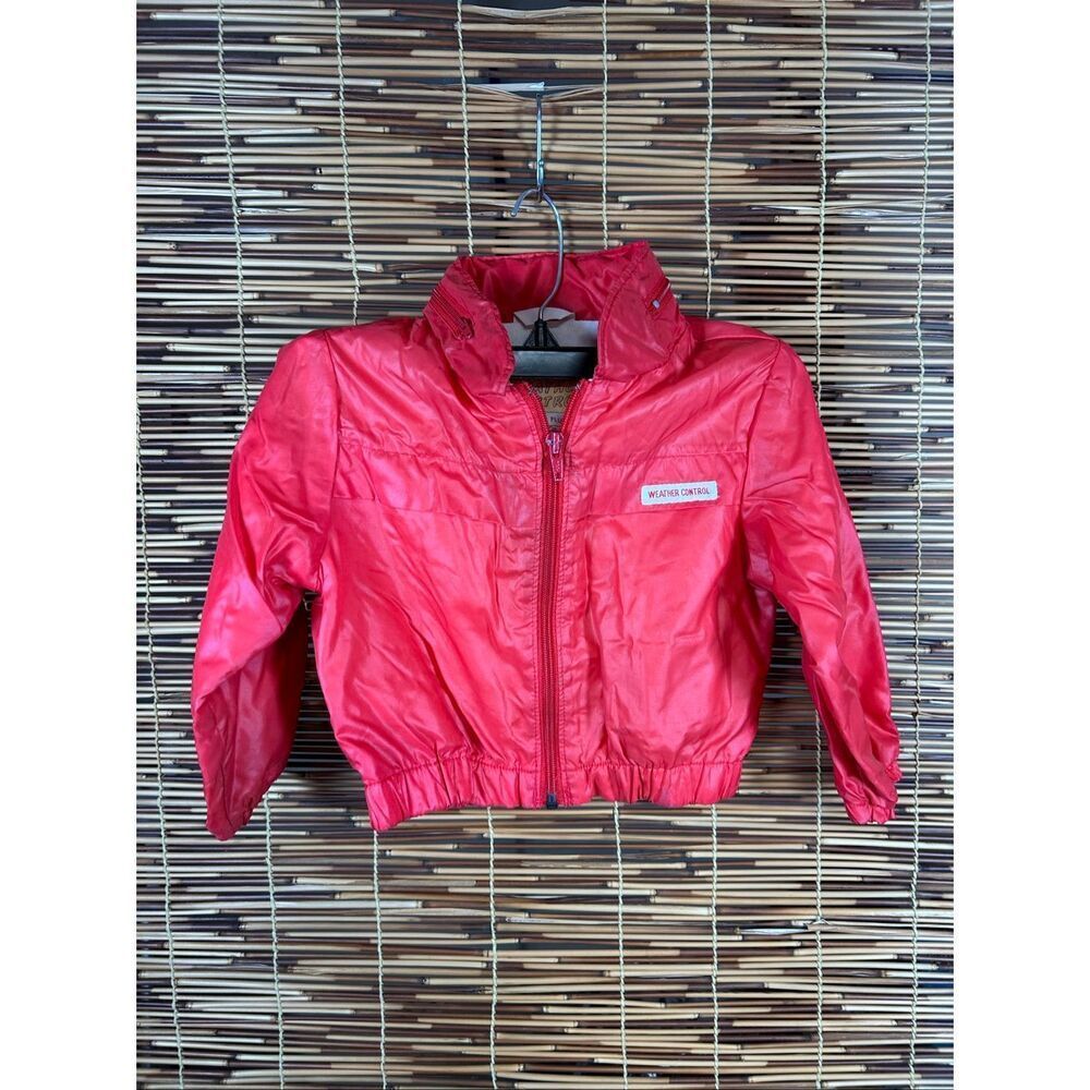 Red Weather Control Windbreaker size 24M